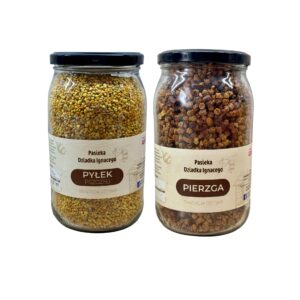 Zestaw Mocy z Ula – Pierzga i Pyłek Pszczeli 1 kg