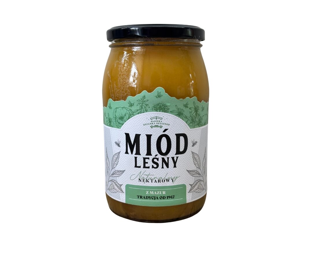Miód leśny- naturalny miód z Mazur