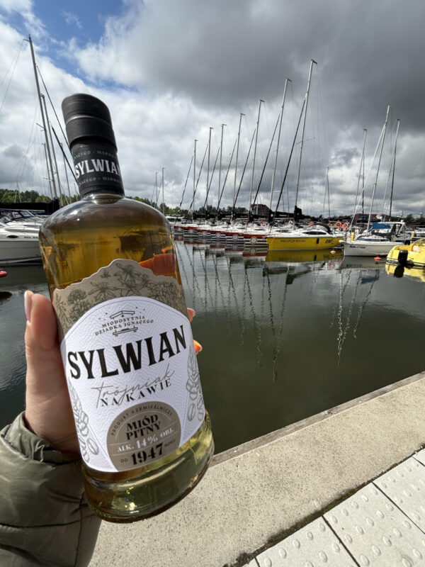 Miód Pitny Sylwian Na kawie 700 ml - obrazek 2