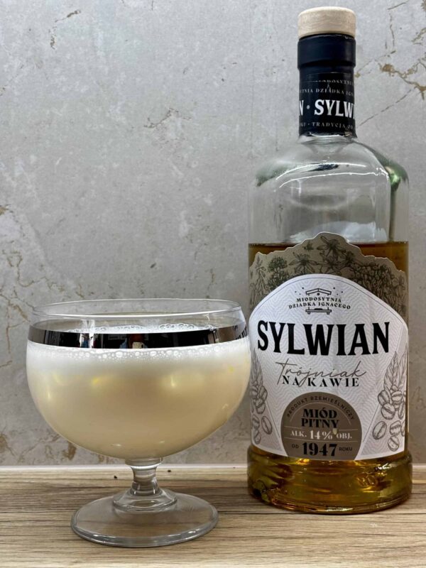Miód Pitny Sylwian Na kawie 700 ml - obrazek 4