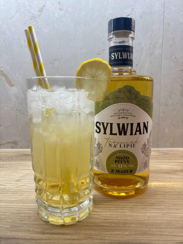 Miód Pitny Sylwian na Lipie 700Ml - obrazek 3
