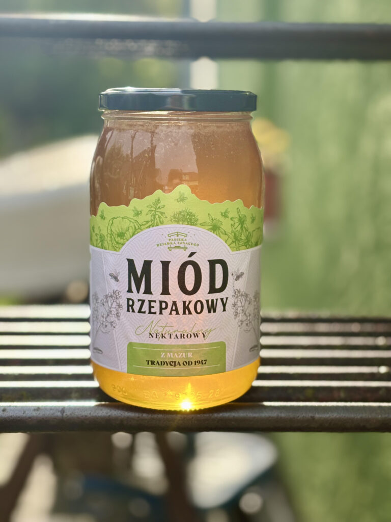 Miód rzepakowy świeży